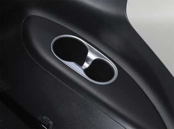 

Rear Water Cup Holder Frame Cover Trim for Nissan Patrol Car Accessories Car Sticker Interior Decoration Protector Brand New