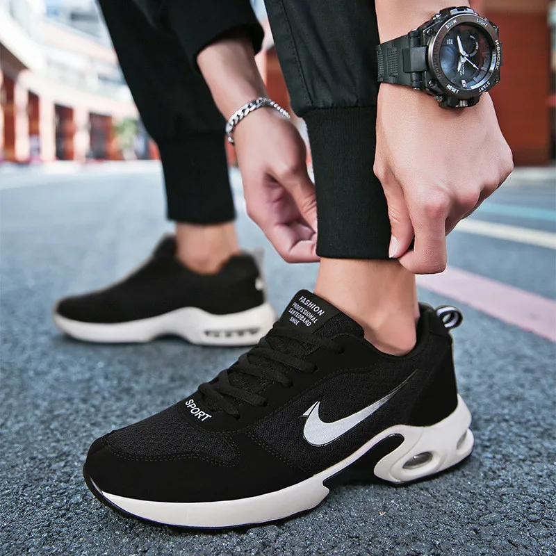 

Fashion new men's casual shoes spring and autumn men's air-cushion sneakers breathable running comfortable men's sneaker