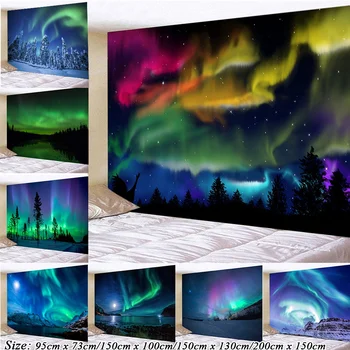 

Galaxy Starry Sky Psychedelic Tapestry Space Landscape Tapestry Purple Starry Art Print Wall Hanging Tapestry for Home Decor