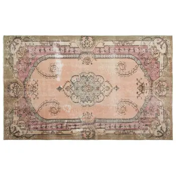 

Handmade Natural Vintage Turkish Area Rug 178x287 Cm-5'10''X9'5''