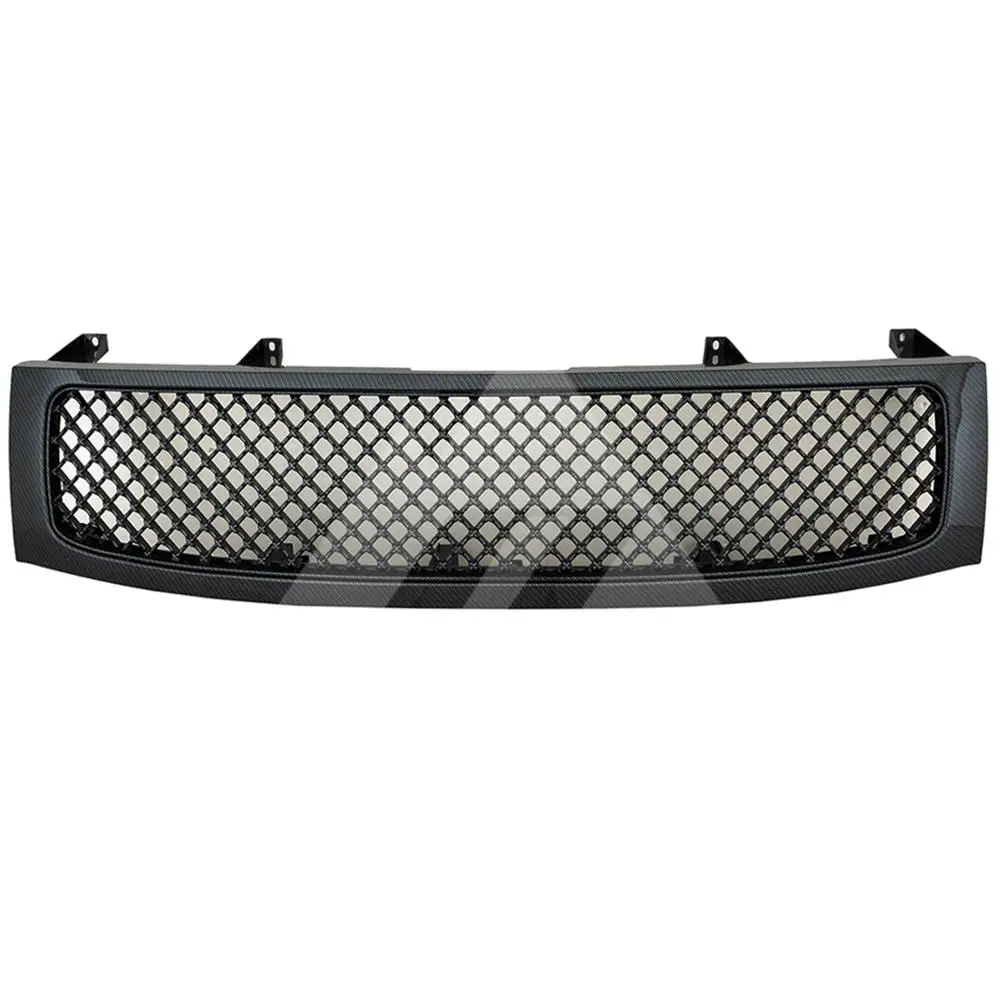 Для 04-12 Nissan Titan/05-07 Nissan Armada ABS сетка из углеродного волокна упакованная решетка