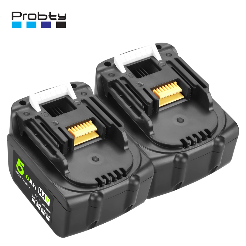 14.4V 5.0Ah Rechargeable Li-Ion Battery For Makita 14V Power Tools 5000mAh BL1460 BL1430 1415 194066-1 | Электроника