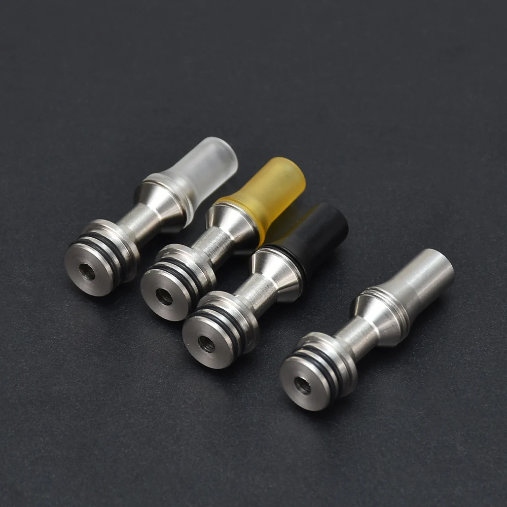 

Wolf Coolvape SS316 mtl Long 510 Drip Tip 415 Drip Tip Electronic cigarette Tank accessories for 510 thread rda / rta atomizer