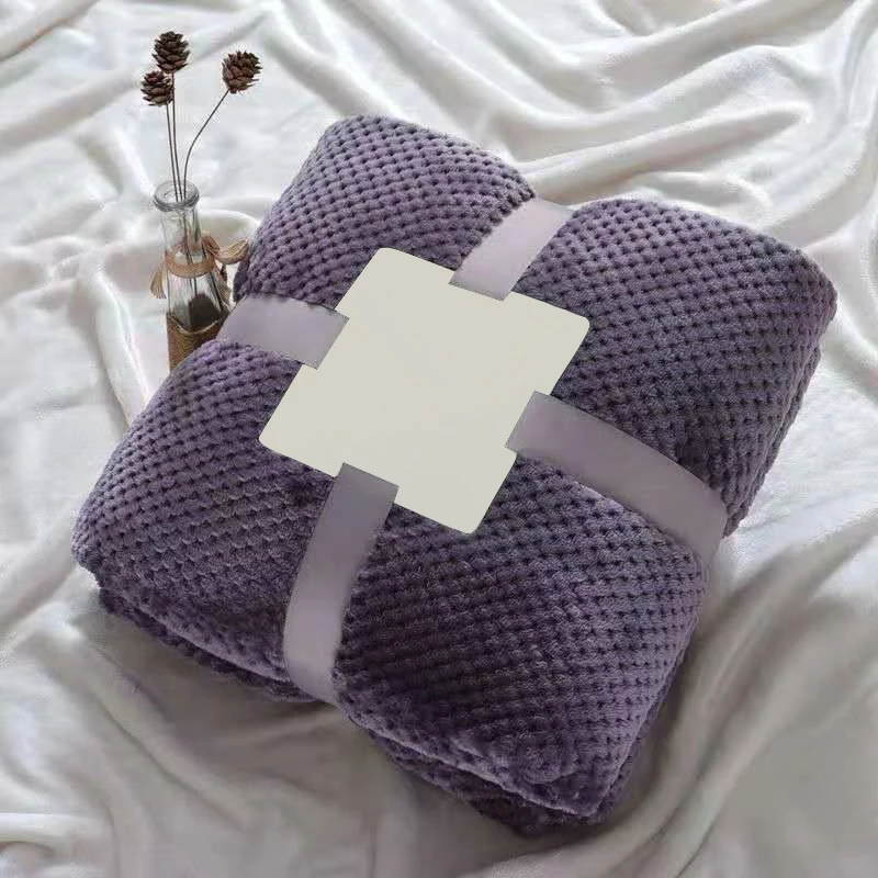 

Winter Super Soft Warm Flannel Blankets For Beds Solid Color Coral Fleece Throw Sofa Cover Bedspread Plaid Blankets Bedding
