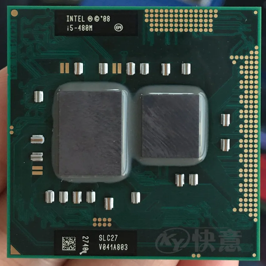 Процессор Intel Core I5 480m cpu 3M/2,66 GHz/2933 MHz/двухъядерный процессор для ноутбука I5-480M, совместимый с HM57 HM55