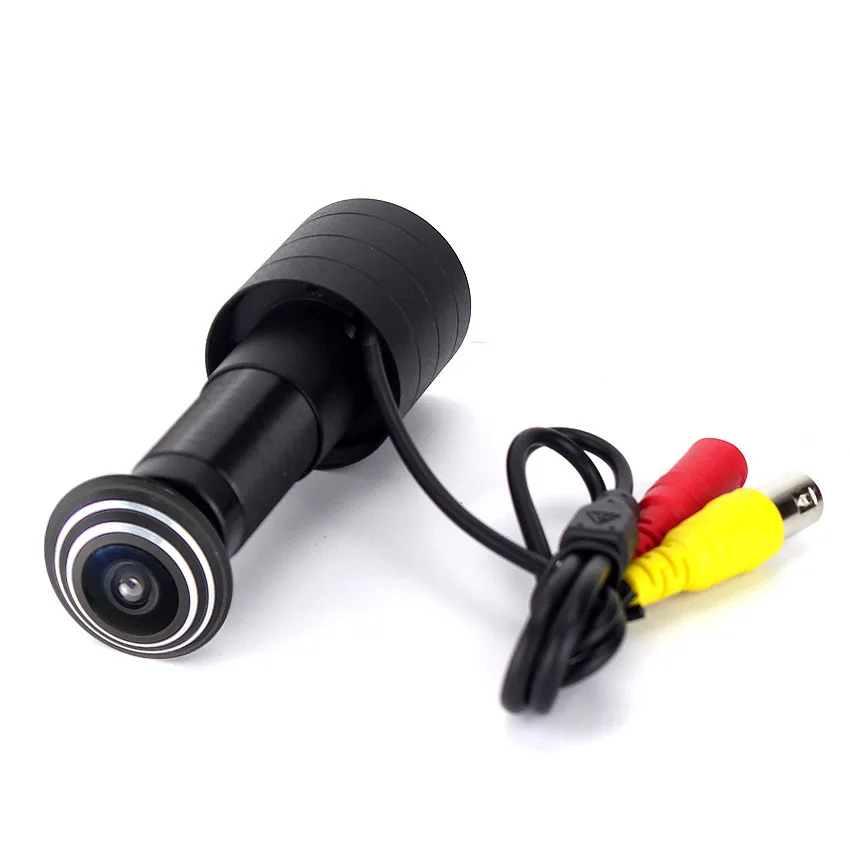 SMTKEY-cámara de seguridad para el hogar, visor de puerta analógico de 800TVL CVBS, Color ojos de gato vista panorámica, ajustable
