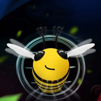 

Car Aromatherapy Bee Model Car Perfume Decoration Air Conditioner Outlet Decoration Cute Creative Purify Air And Lasting Fragran