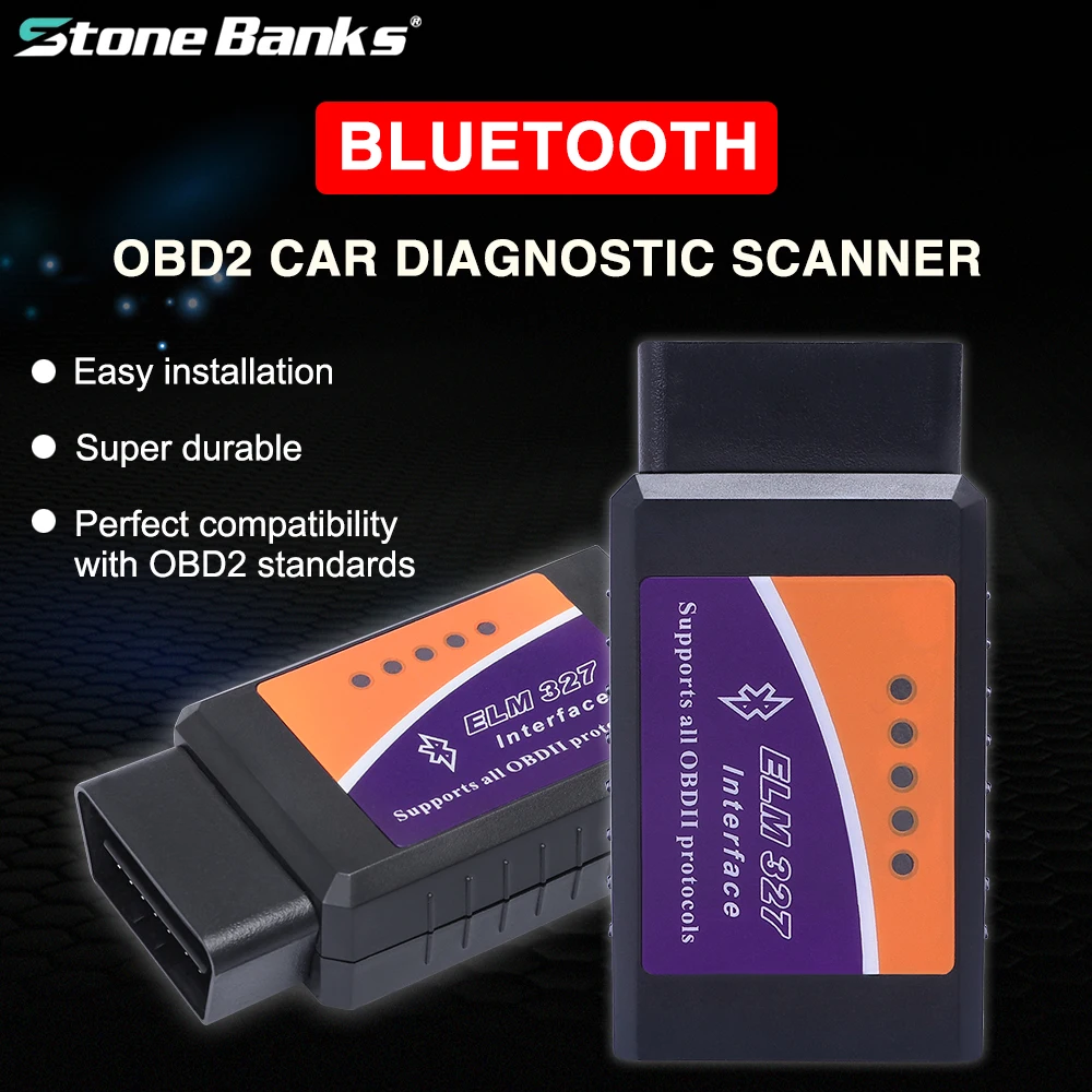 V1.5 elm327 ObdII Bluetooth Wifi Авто elm327 2,0 диагностический инструмент автомобильный адаптер OBD2 сканер автомобиля Easydiag код ридер для Android