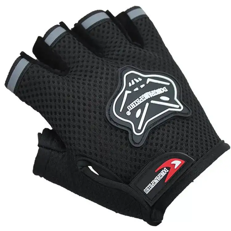 7-16Y Kids Adults Bike Half Finger Mesh Gloves Cycling Sport,sports half finger gloves,cycling gloves,sport gloves