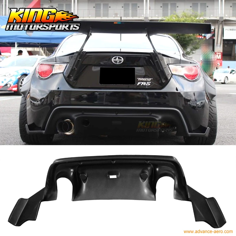 Подходит для 2013-2016 Scion FR-S GR стиль Rocket Bunny задний бампер диффузор губ ABS хит продаж |
