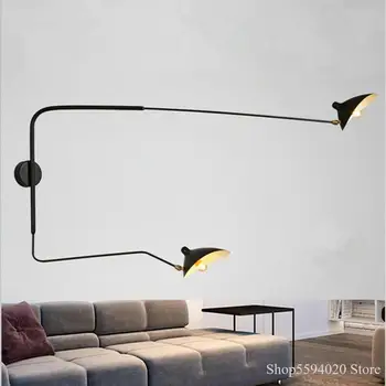 Lámpara de pared de diseño Individual, estilo nórdico, Retro y creativo, para sala de estar, Vintage, LOFT