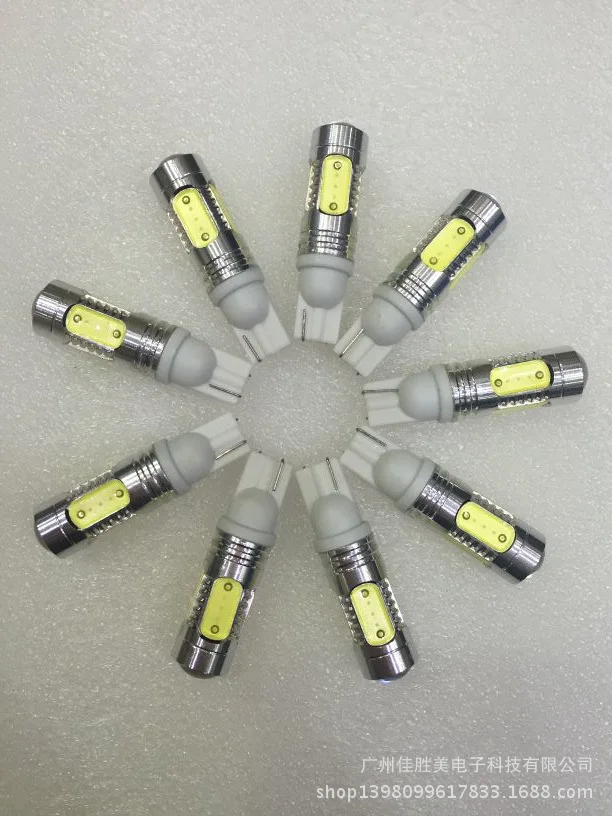 

Factory Direct Selling High-power Side Lamp T107.5w with Lens T10 Bright High-power Automobile LED Car Led Lights for Car