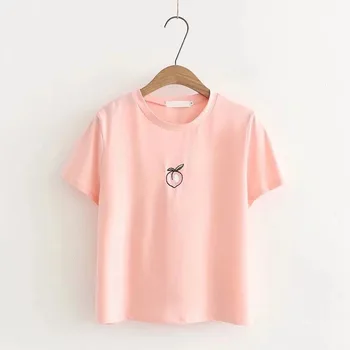 

2020 New Print Cotton Casual T Shirt Tee Shirt Women Summer Fashion
