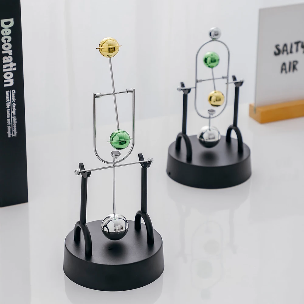 New Newton's Cradle Desk Table Decor Metal Pendulum Ball Newton Ball Physics Science Pendulum Steel Balance Ball Room Decoration New Newton's Cradle Desk Table Decor Metal Pendulum Ball Newton Ball Physics Science Pendulum Steel Balance Ball Room Decoration