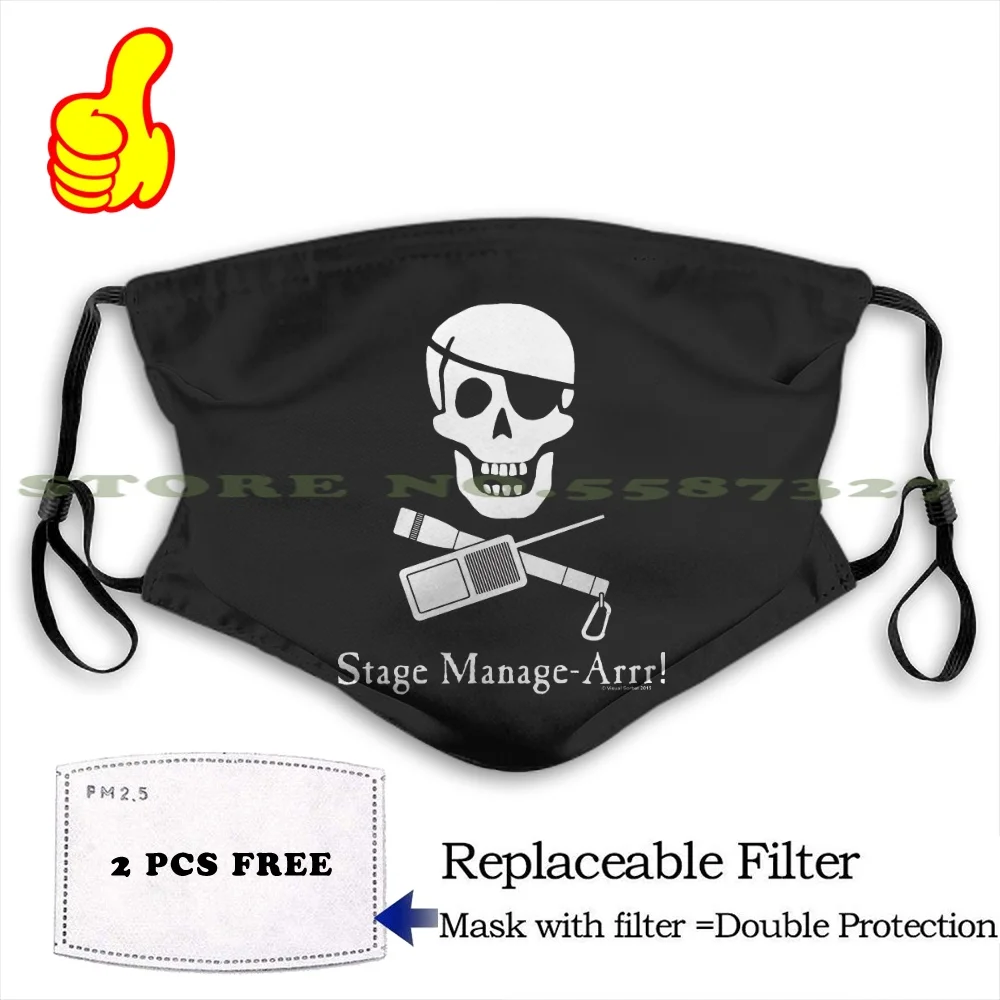 Сценическое управление-Arrr! Модные модные маски белого цвета для управления