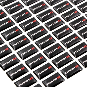 

Car Styling 3D NISMO Stickers decoration Emblem Decal For Nismo Nissan 370z Case Qashqai X-trail Juke Sunny Gtr Tiida Accessorie