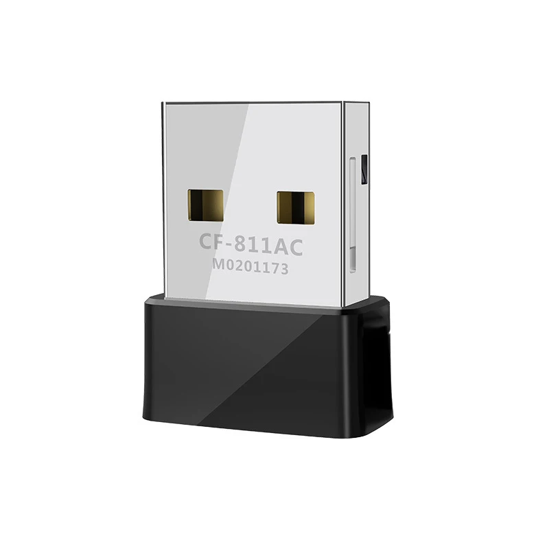650 Мбит/с мини USB Wifi адаптер сетевая карта двухдиапазонный 2 4G/5 8G беспроводной для