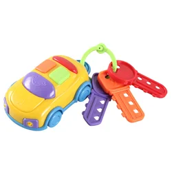 Serrure de voiture musicale pour bébé, jouet électronique à télécommande intelligente, avec des voix simulées, clignotant, jouet éducatif précoce, nouveauté 2022 