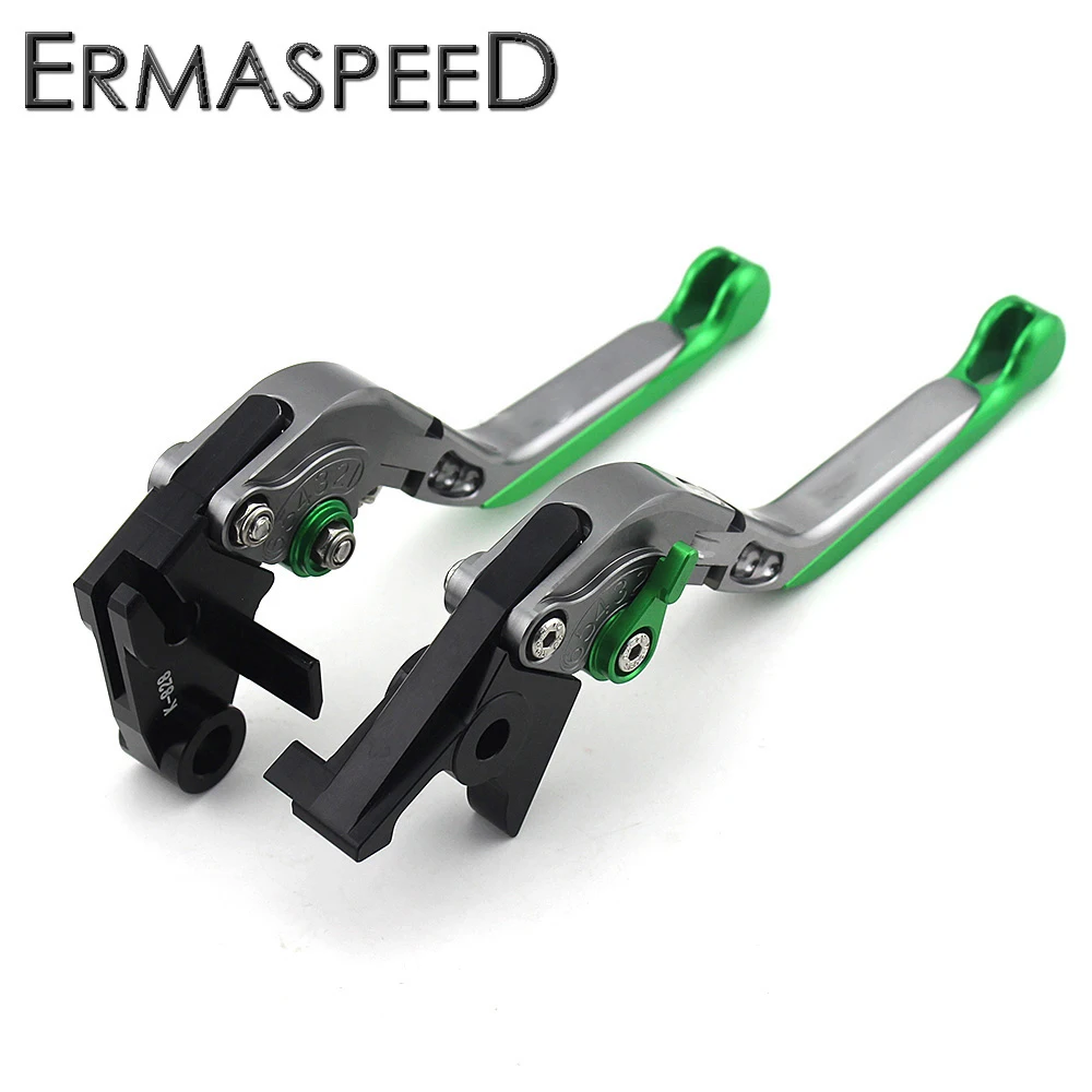 

Adjustable Motorcycle Brake Clutch Lever Aluminum Motorbike Brake Clutch Handle for Kawasaki Z900 2017 Parts Dirt Bike Levers
