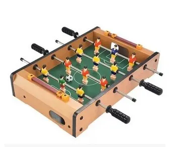 

Crown HG25 CHILDREN'S Toy Small Foosball World Cup Machine Mini Football Table Four Bars Football Machine