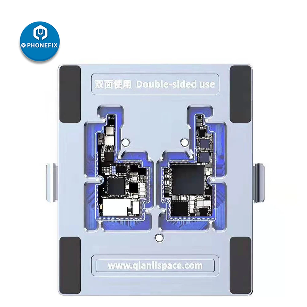 QianLi iSocket for iPhone X Motherboard Fixture Double Side Logic Board Fixture Upper/Lower Layerin