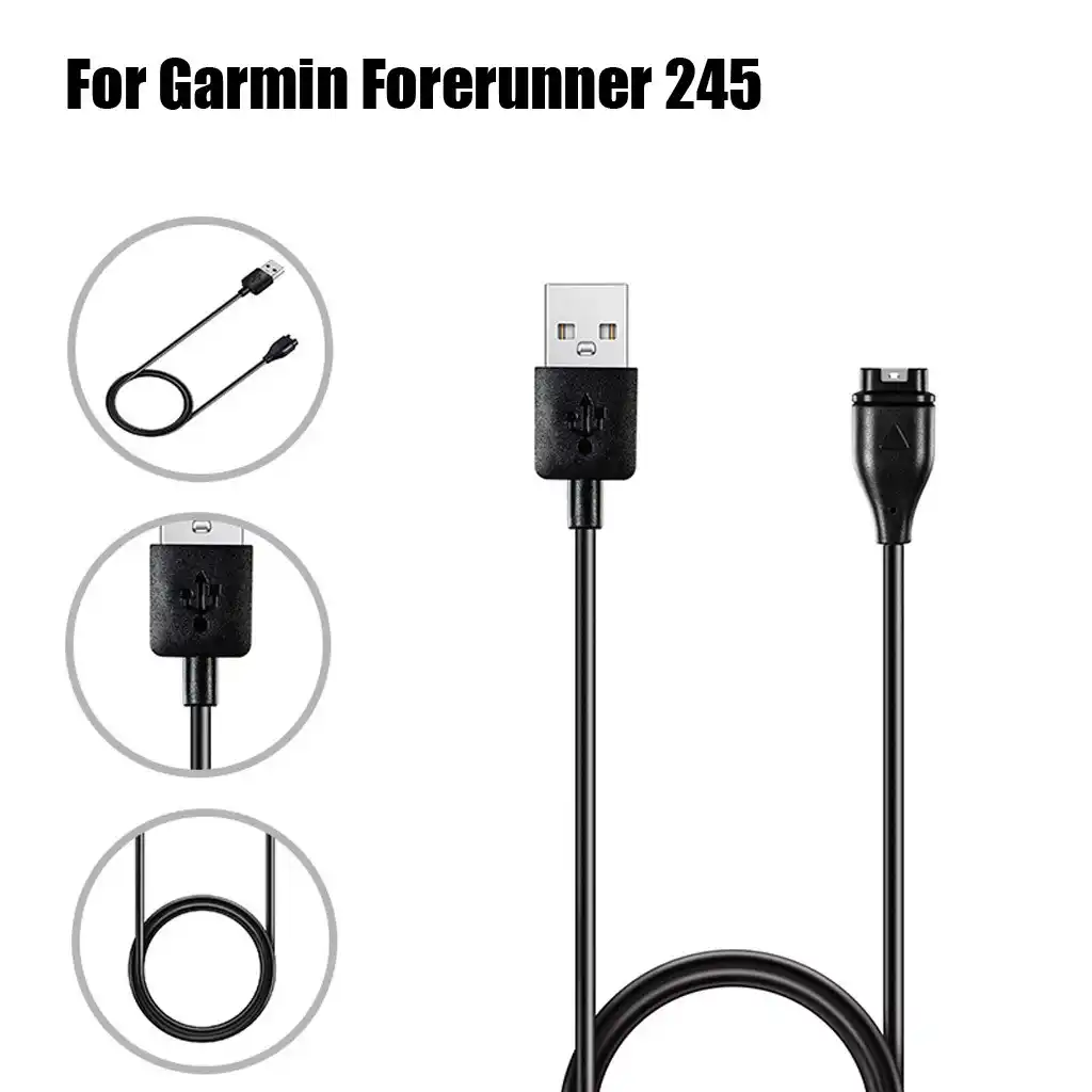 Garmin 245 Charger ED Garmin Forerunner 245 Music Smart Watch