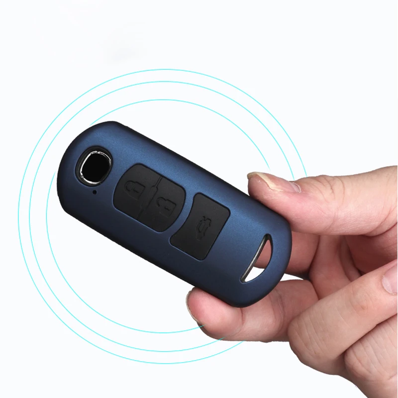 Высокое качество мама углеродного волокна матовый Автомобильный ключ чехол для