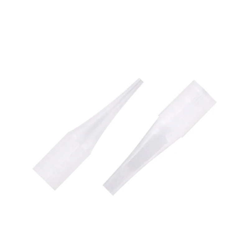 50Pcs/Lot Sterlized Individual Packed PVC Plastic Tips Semi-Permanent Makeup Giant Sun Tattoo Machine Caps