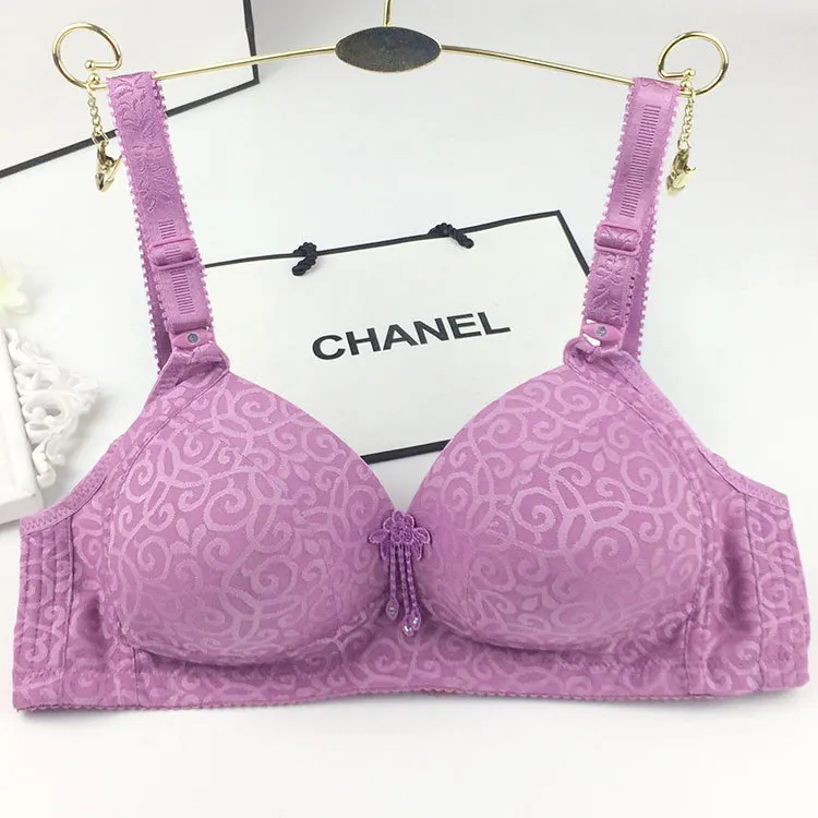 Bra no steel ring underwear large bra large cup