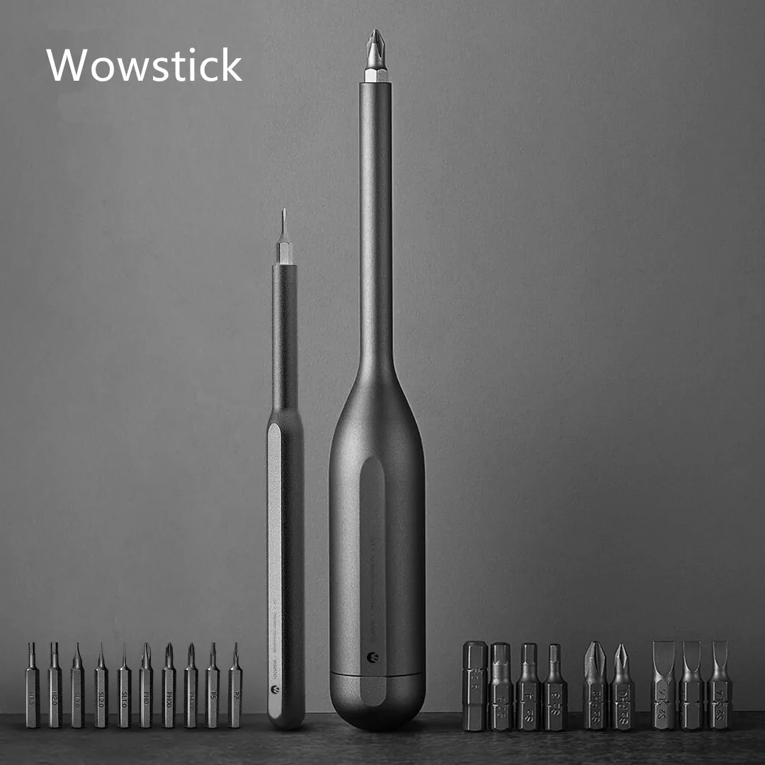 

Youpin wowstick Daily Use Screwdriver Kit 22 in 1 Precision Magnetic Bits Alluminum Box DIY Screw Driver Set For Smart home