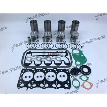 

4LE2 cylinder liner kit engine piston ring full gasket set