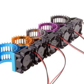 

NEW ENRON 380 Electric Motor Stock Proof Cover Heat Sink Cooling Fan RC 1:16 Car 7015