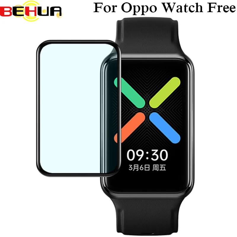 3D Curved Full Cover Screen Protector For OPPO Watch Free film