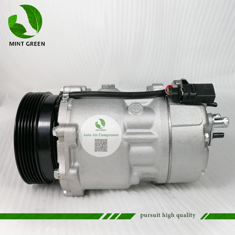 

AC Compressor air pump SD7V16 fit Volkswagen Polo Golf Bora New Beetle Seat Audi TT A3 1997 - 2001 1J0820803L 1J0820805