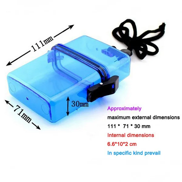 Портативный чехол для хранения, коробка для хранения ключей, водонепроницаемый контейнер, контейнер для плавания на открытом воздухе, для кемпинга
