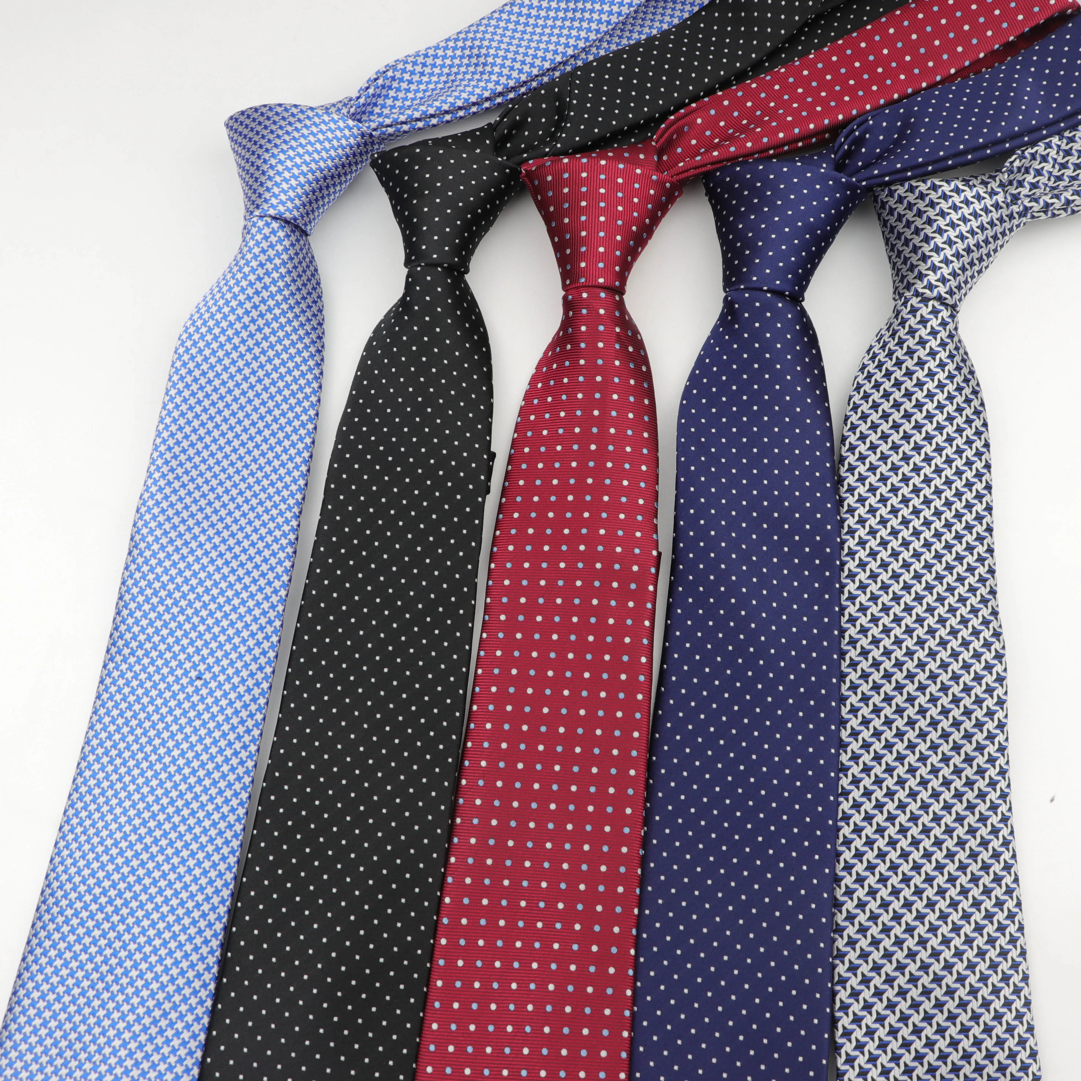 Мужской деловой галстук шириной 7 см дизайнерский Полосатый жаккардовый