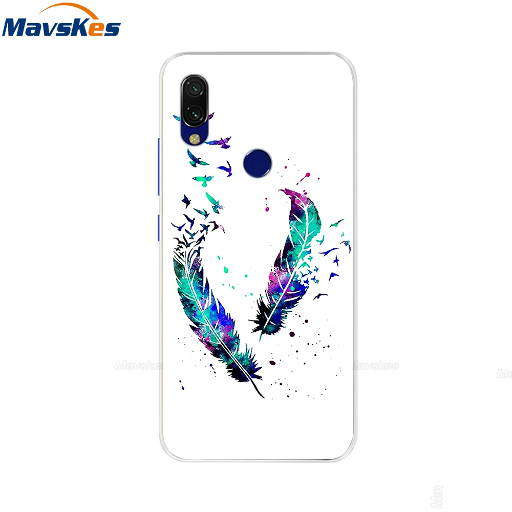 5 Мягкий чехол из ТПУ для Xiaomi Redmi Note 7 6 Pro 5 Pro, прозрачный чехол с милыми цветами и животными, чехол для Redmi Note 7 Pro - Цвет: 5