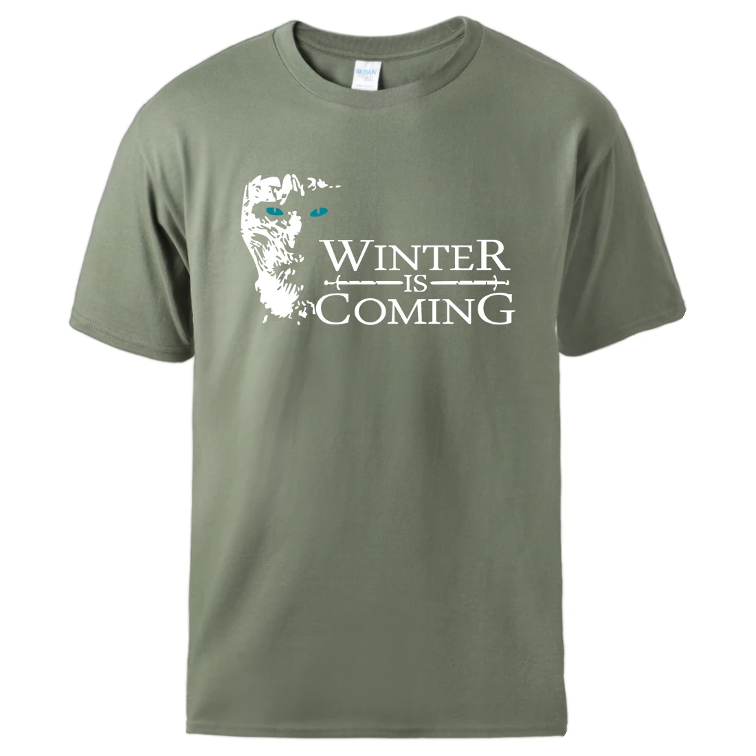 Tshirts Game Of Thrones House Of Stark Winter is Coming Mens Summer Tee 2020 Casual Sportswear Cool Short Sleeve Tracksuits Tee