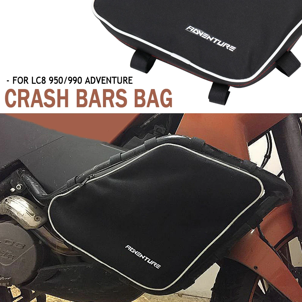 ktm 990 adventure crash bar bags