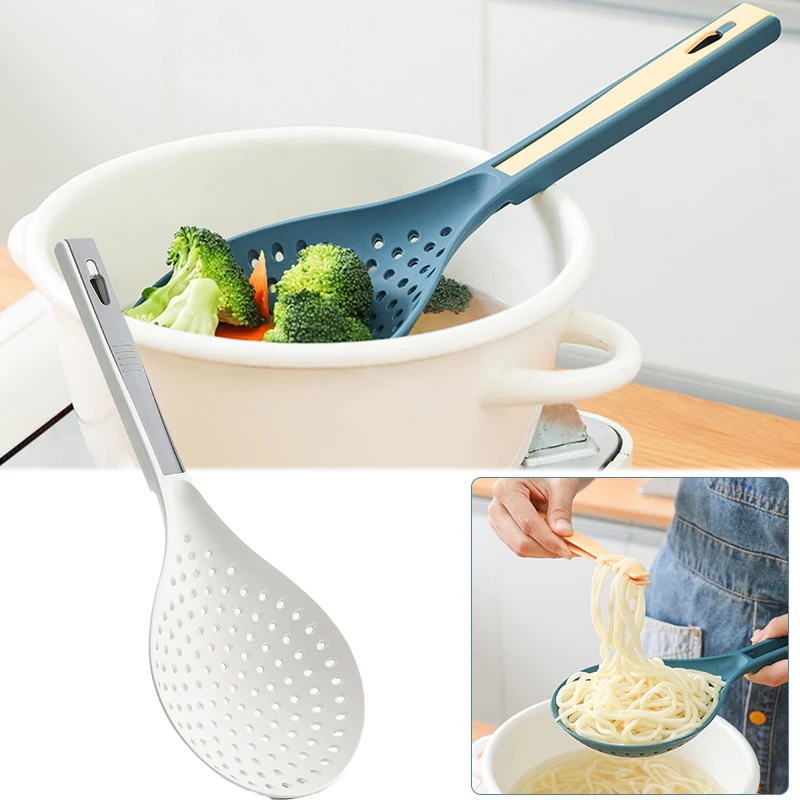 

Colander Cooking Strainer Heat Resistant Filter Spoon Mesh Skimmer Oil Colander Dumpling Noodles Pasta Drainer Kitchen Tool