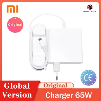 

Xiaomi Charger 65W Type C Output EU Laptop Charger QC 4.0 Adapter USB C Port Mi 45W Original Charger For Redmi Note 9s Mi 10 PRO