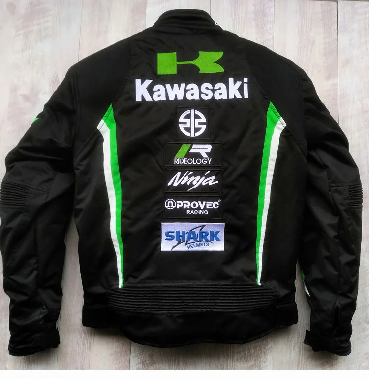 Мужские мото rcycle racing chaqueta moto riding одежда kawasaki для мужчин jaqueta moto queiro куртки панцири кросс пальто ветрозащитный Теплый