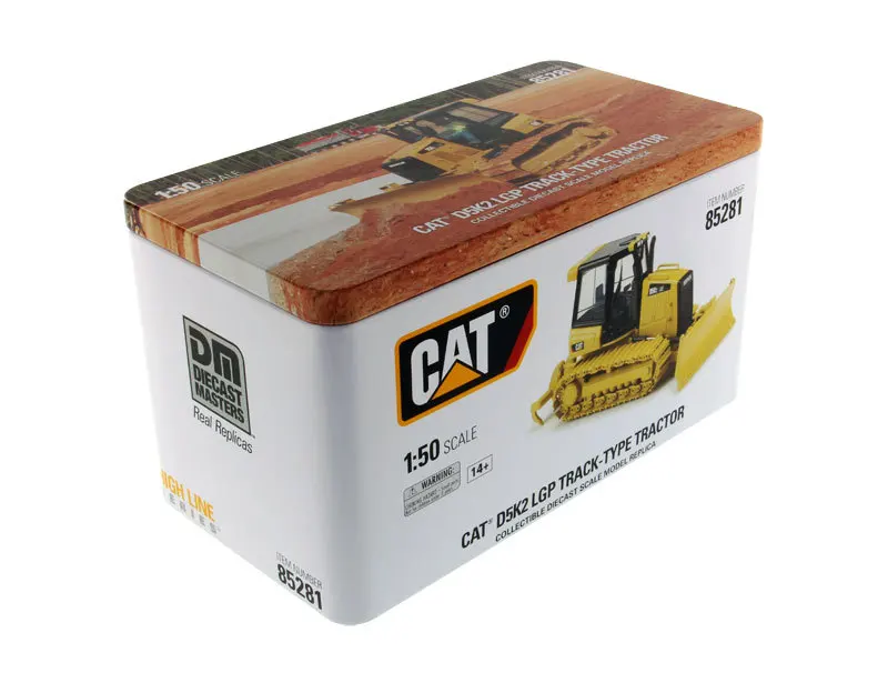 DM Carter's, 1: 50 инженерный Транспорт модель CAT D5k2 LPG трек игрушечный бульдозер автомобиля 85281