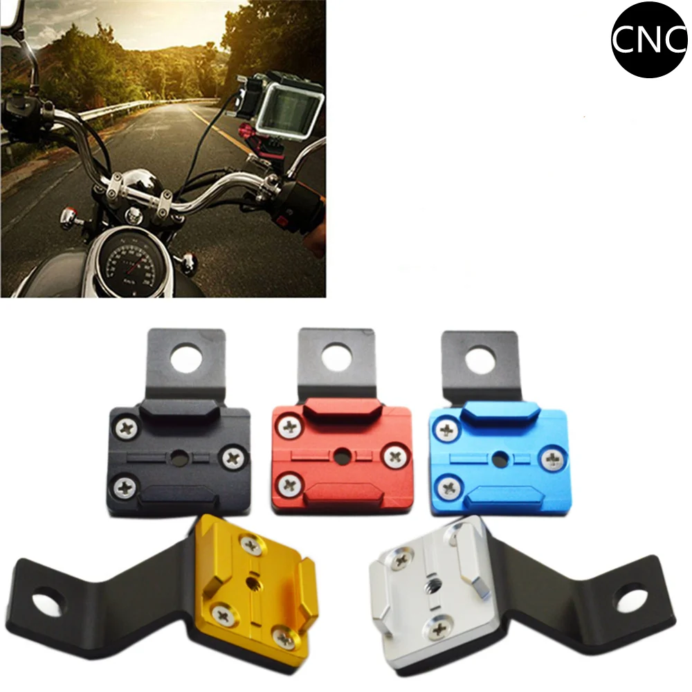 For Gopro Accessories Motorcycle bracket Mount rearview mirror Supporter  Bike Handlebar Ride for Gopro Hero SJCAM Xiaomi Yi DJI