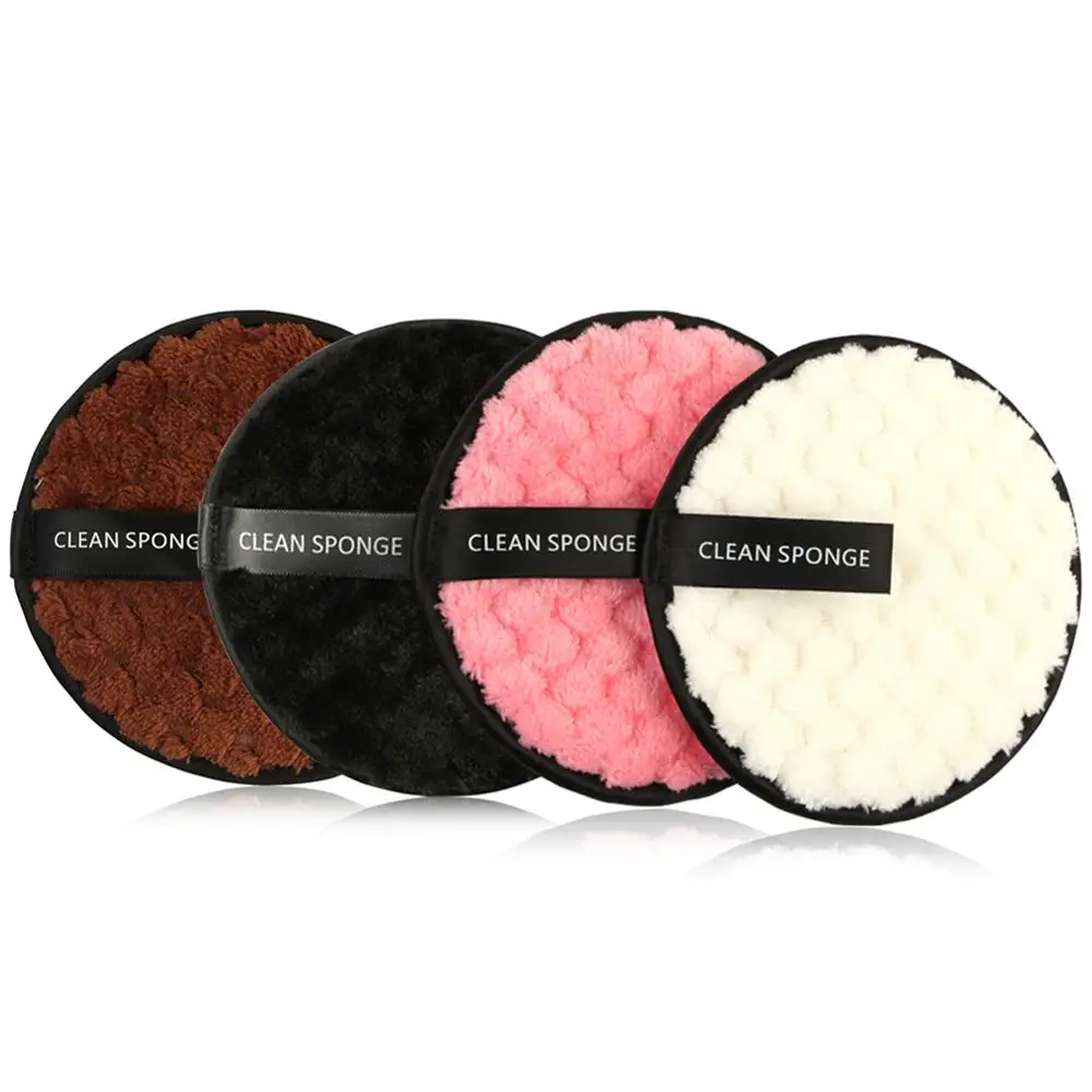 

6/4/3pcs Lazy Makeup Puff Soft Comfortable Reusable Makeup Remover Pad Cosmetic Puff Makeup Brushes Cosmetic Puff Makeup Tool