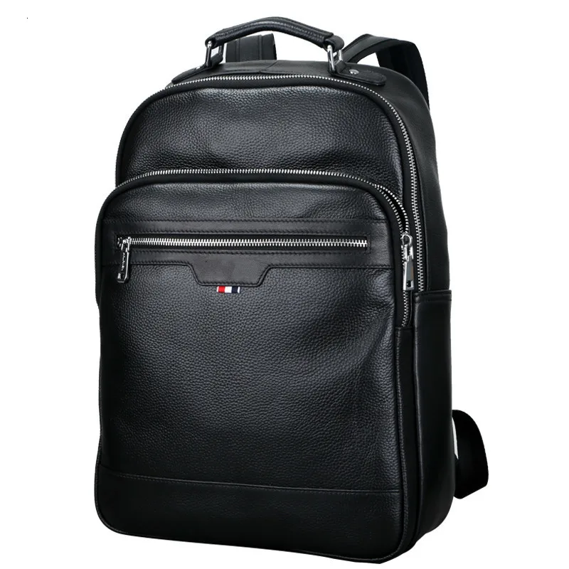 2019 Nieuwe Lederen Mannen Rugzak Mannelijke Multifunctionele Waterdichte 14 Inch Laptop Tas Mode Man Business Reistas Bagpack 2019 Nieuwe Lederen Mannen Rugzak Mannelijke Multifunctionele Waterdichte 14 Inch Laptop Tas Mode Man Business Reistas Bagpack