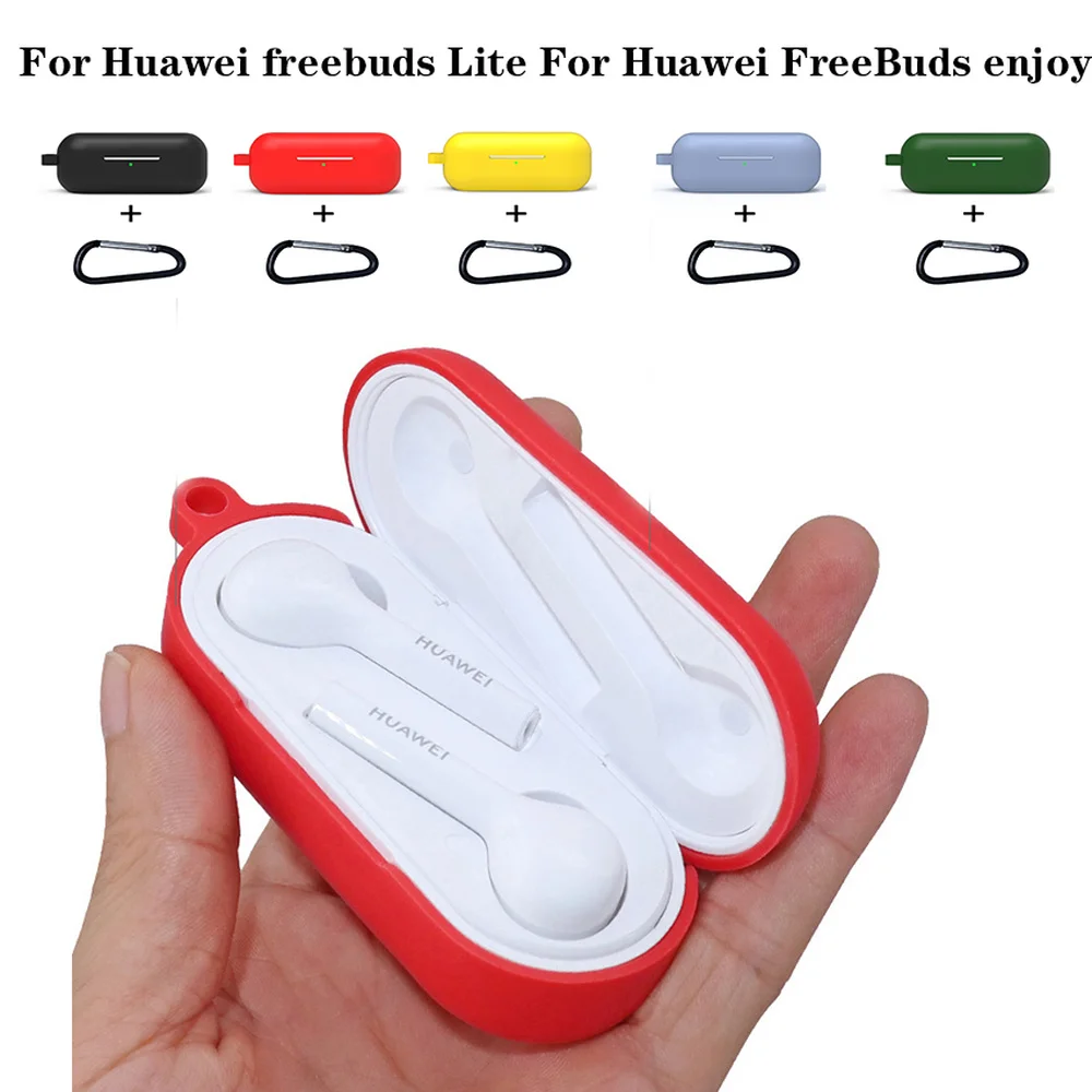 Модный силиконовый чехол для ключей с гарнитурой для huawei freebuds Lite для huawei FreeBuds Наслаждайтесь беспроводными наушниками чехол funda capa