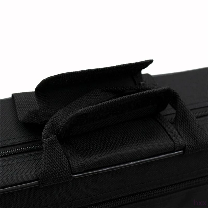 Новые черные поролоновые уплотненные оксфорды тканевая сумка для хранения коробка безопасности чехол с ручкой ремень кларнет защита аксессуары
