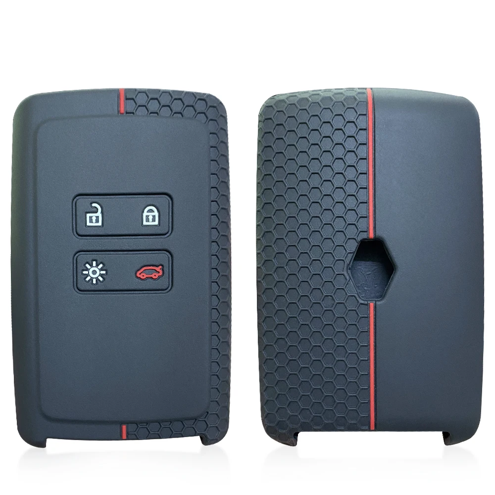 Key Case Cover Silicone For Renault Megane Kaptur Talisman etc.