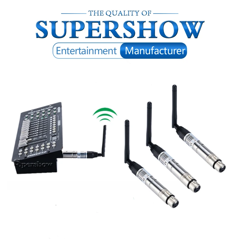 

Приемник-передатчик с Wi-Fi, 2,4G, ISM DMX512